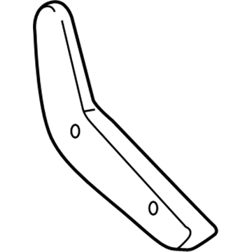 Mopar SL031DVAA Seat Adjuster Shield SL031DVAA Mopar Seat Adjuster Shield Illustration 1 of 1