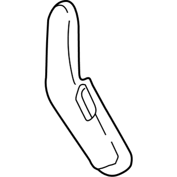 SL071DVAA Mopar Seat Adjuster Shield Illustration 1 of 1