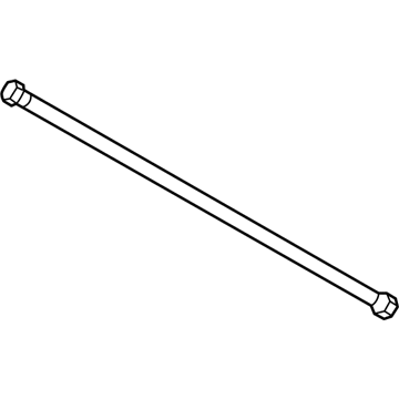 52106686AA Mopar Torsion Spring Illustration 1 of 1