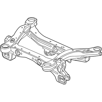 68165808AD Mopar Rear Suspension Cradle Illustration 1 of 1