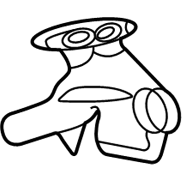 4698685 Mopar Air Distribution Duct Illustration 1 of 1