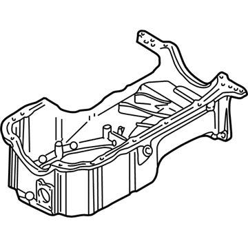 Engine Oil Pan For Chrysler Sebring, Dodge Caravan, Stratus, Plymouth Breeze - CRP46A
