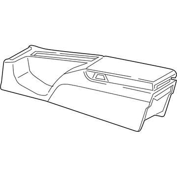1BQ10XDVAA Mopar Console Housing Illustration 1 of 1