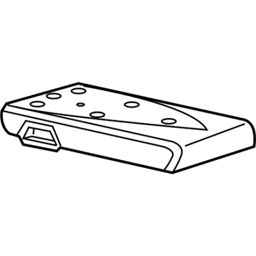 YB22XDVAA Mopar Cover-Center Console Storage Illustration 1 of 1