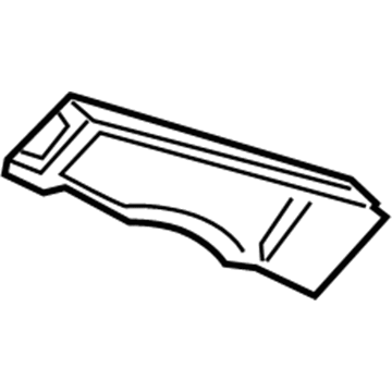 5096623AA Mopar Parking Brake Handle Illustration 1 of 1