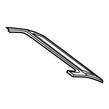 YB06XZAAA Mopar Center Console Bezel Illustration 1 of 1