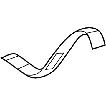 5099949AA Mopar Cover-Parking Brake Illustration 1 of 1