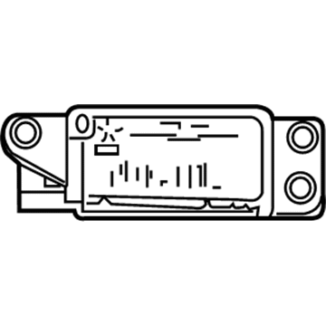 2005 Dodge Grand Caravan Air Bag Control Module - 5094205AF