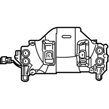 Mopar 5140826AA Blocker-STEERING COLUMN OPENING 5140826AA Mopar Blocker-STEERING COLUMN OPENING Illustration 1 of 1