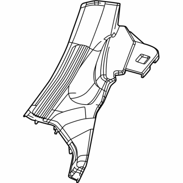 Dodge Charger Daytona Door Moldings - 7KQ53TX7AB