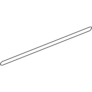 2012 Chrysler 200 Door Moldings - ZF80TZZAA