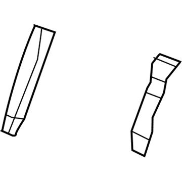68003295AA Mopar Seat Back Foam Illustration 1 of 1