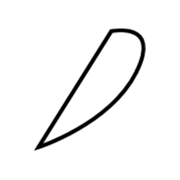 PB92DX9AD Mopar C Pillar Panel Illustration 1 of 1