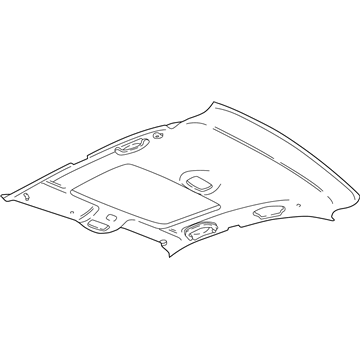 RF10TL2AF Mopar Headliner Illustration 1 of 1