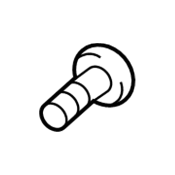 6508387AA Mopar Pan Head Screw Illustration 1 of 1