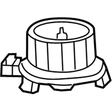 Jeep Wrangler Blower Motor - 68232369AA