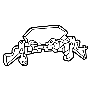 68552690AB Mopar Seat Bracket Illustration 1 of 1