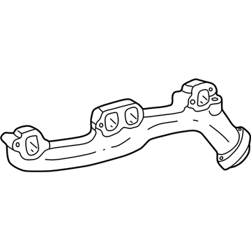 2008 Jeep Commander Exhaust Manifold - 53013606AB