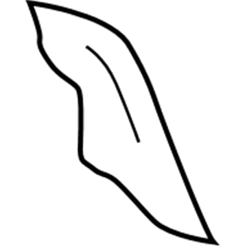 68206554AA Mopar Seat Back Foam Illustration 1 of 1