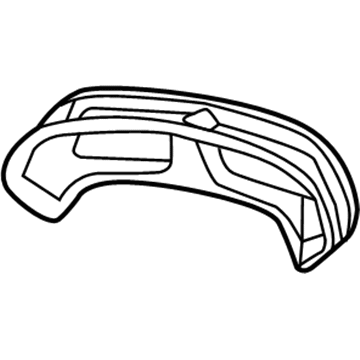 5NS90LC6AA Mopar Bezel-Seat Back Illustration 1 of 1