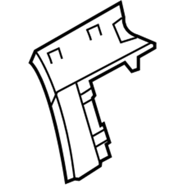 UF901DAAC Mopar Instrument Lower Panel Illustration 1 of 1