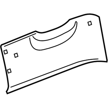 UD58TL2AD Mopar Instrument Panel Cover Illustration 1 of 1