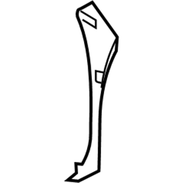 Mopar UF57XDVAA Instrument Panel Bezel UF57XDVAA Mopar Instrument Panel Bezel Illustration 1 of 1