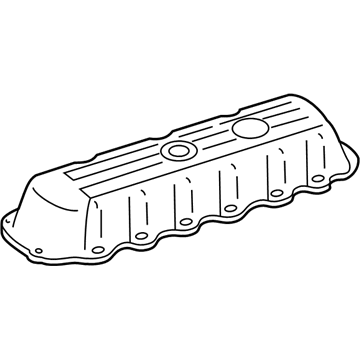 53010428 Mopar Cylinder Head Cover Illustration 1 of 1