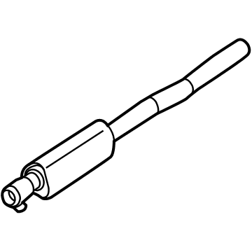 2022 Jeep Renegade Exhaust Pipe - 68303206AA