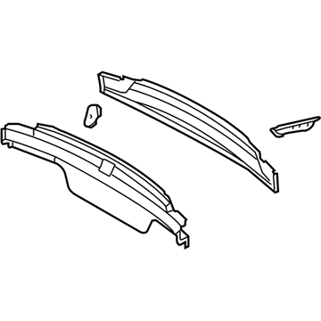 5076198AC Mopar Panel-Deck Lower Rear Closure Illustration 1 of 1
