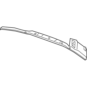 55136113AD Mopar Radiator Crossmember Illustration 1 of 1