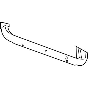 55135870AE Mopar Radiator Crossmember Illustration 1 of 1