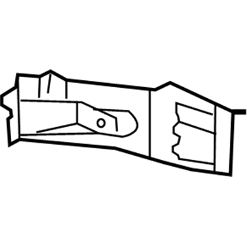55135880AC Mopar Radiator Crossmember Illustration 1 of 1