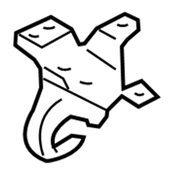 Mopar 52059415AA Tow Hook 52059415AA Mopar Tow Hook Illustration 1 of 1