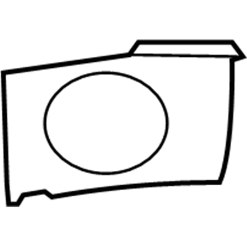 55077209AA Mopar Front Bumper Side Bracket Illustration 1 of 1