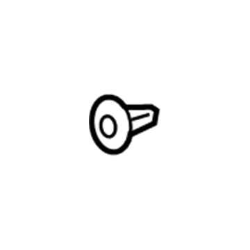 Mopar 5132725AA Plug-Push Lock 5132725AA Mopar Plug-Push Lock Illustration 1 of 1