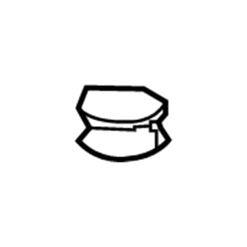 68017446AA Mopar Cap-Washer Reservoir Illustration 1 of 1