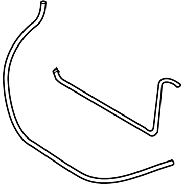 5127702AA Mopar Windshield Washer Hose Illustration 1 of 1