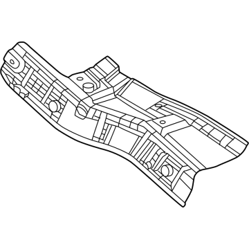 52108697AB Mopar Heat Shield Illustration 1 of 1