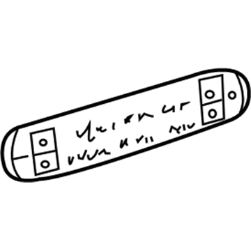 Mopar 5127376AA Air Conditioner And Heater Control Switch 5127376AA Mopar Air Conditioner And Heater Control Switch Illustration 1 of 1