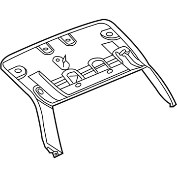 UM49DW1AF Mopar Liftgate Trim Panel Illustration 1 of 1