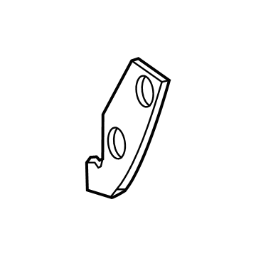 68204470AC Mopar Front Fender Spat Illustration 1 of 1