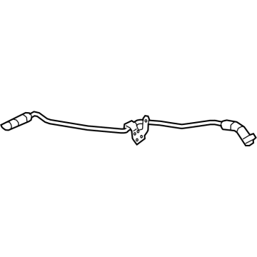 Ram Transmission Oil Cooler Hose - 68268579AD