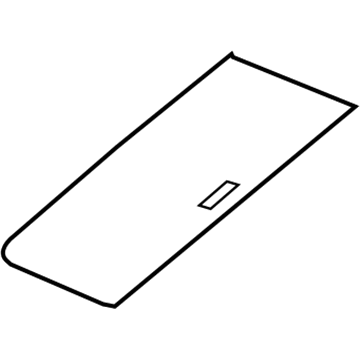 1FU00BD1AA Mopar Sunroof Sunshade Illustration 1 of 1