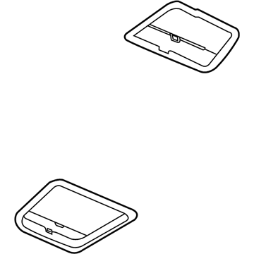 1DD72BD1AA Mopar SUNSHADE-SUNROOF Illustration 1 of 1