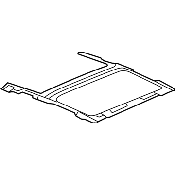 5174215AC Mopar TROUGH-SUNROOF Drain Illustration 1 of 1