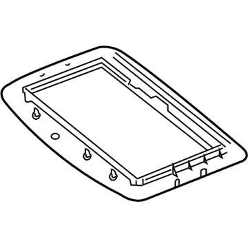 Mopar 68018823AA Cover-SUNROOF Mechanism 68018823AA Mopar Cover-SUNROOF Mechanism Illustration 1 of 1