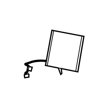 68309558AB Mopar Seat Back Pad Illustration 1 of 1