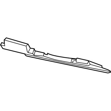 Mopar 5LT27DX9AB Cover-Steering Column Opening 5LT27DX9AB Mopar Cover-Steering Column Opening Illustration 1 of 1