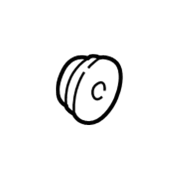 5012696AA Mopar Seal-EVAPORATOR Drain Illustration 1 of 1